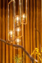 Vips and Friends Hanglamp Brooklyn, Huis en Inrichting, Lampen | Hanglampen, Ophalen of Verzenden, Zo goed als nieuw, Glas, 75 cm of meer