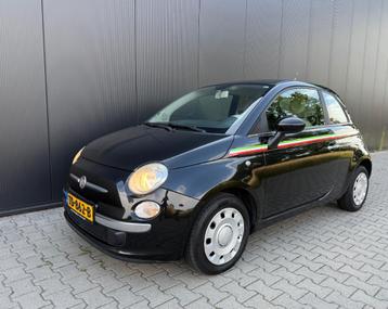 Nette Fiat 500 1.2 C 2009 Zwart - Nieuwe APK - Beurt beschikbaar voor biedingen
