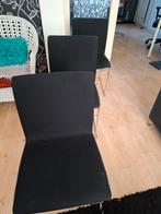 KEMBO designer stoelen set van 3, Huis en Inrichting, Stoelen, Gebruikt, Drie, Zwart, Ophalen of Verzenden