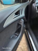 Audi A6 3.0 TDI 272 pk 2xS-line Maex, Automaat, USB, Leder en Stof, Zwart