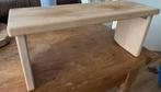 Mooi meditatiebankje (hout) z.g.a.n, Ophalen, Gebruikt, Hout