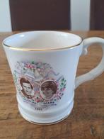 Koninklijkhuis mok huwelijk Charles en Diana, Ophalen of Verzenden, Zo goed als nieuw, Buitenland, Servies