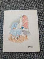 Basje te Capelle ad IJssel, Verzamelen, Geboortekaartjes en Visitekaartjes, Ophalen of Verzenden, Voor 1970, Geboortekaartje