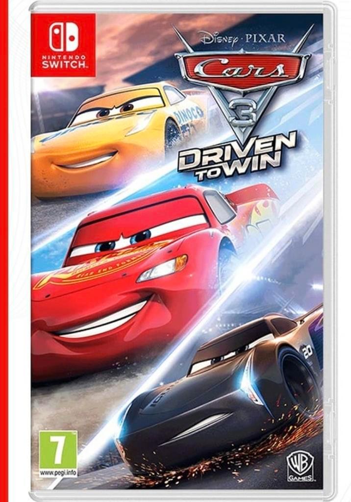 Cars 3: Driven to Win - Nintendo Switch (GESEALED), Spelcomputers en Games, Games | Nintendo Switch, Nieuw, Racen en Vliegen, 3 spelers of meer