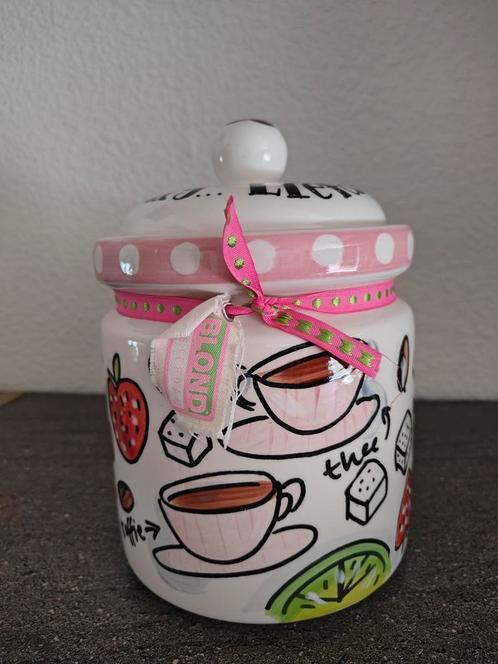 Blond Amsterdam Voorraadpot Rose BlaBla, Huis en Inrichting, Keuken | Servies, Nieuw, Overige typen, Blond Amsterdam, Aardewerk