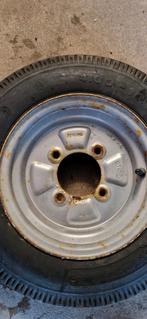 Aanhanger Wiel 4.00-10, Auto diversen, Aanhangwagen-onderdelen, Ophalen, Gebruikt