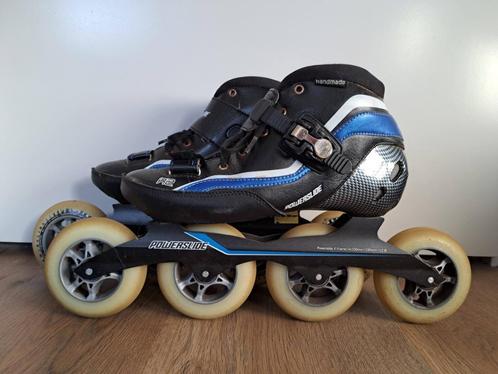 Leuke Powerslide R2 skeelers maat 42 4x100mm wielen!, Sport en Fitness, Skeelers, Zo goed als nieuw, Inline skates 4 wielen, Powerslide
