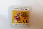 Nintendo 3DS Super Mario Maker, Spelcomputers en Games, Games | Nintendo 2DS en 3DS, Ophalen of Verzenden, Zo goed als nieuw, Puzzel en Educatief