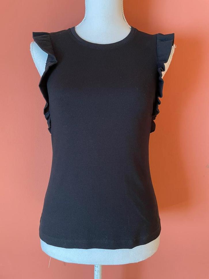 Nieuw! My Jewellery zwarte top maat 36, Kleding | Dames, Tops, Nieuw, Maat 36 (S), Zwart, Zonder mouw, Verzenden