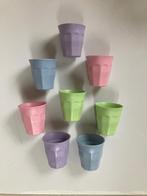 8 gekleurde espresso kopjes, Overige materialen, Nieuw, Ophalen of Verzenden, Overige stijlen