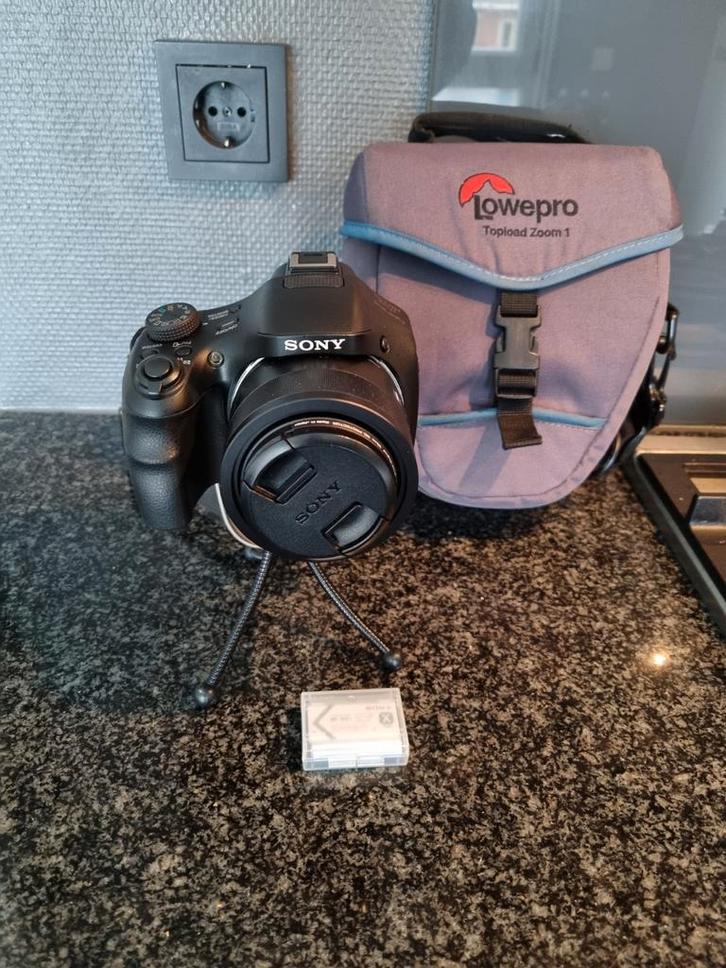 Sony Cyber-shot DSC-HX400V bridge camera in zwart, Audio, Tv en Foto, Fotocamera's Digitaal, Ophalen of Verzenden