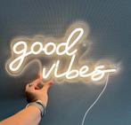 Neon Good Vibes Lamp, Ophalen of Verzenden, Nieuw, Kunststof, Minder dan 50 cm