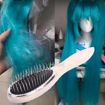 Professionele antistatische pruikenkam voor pruiken cosplay beschikbaar voor biedingen
