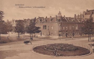 679N Rotterdam Mathenesserlaan bij de 's-Gravendijkwal 1913 beschikbaar voor biedingen