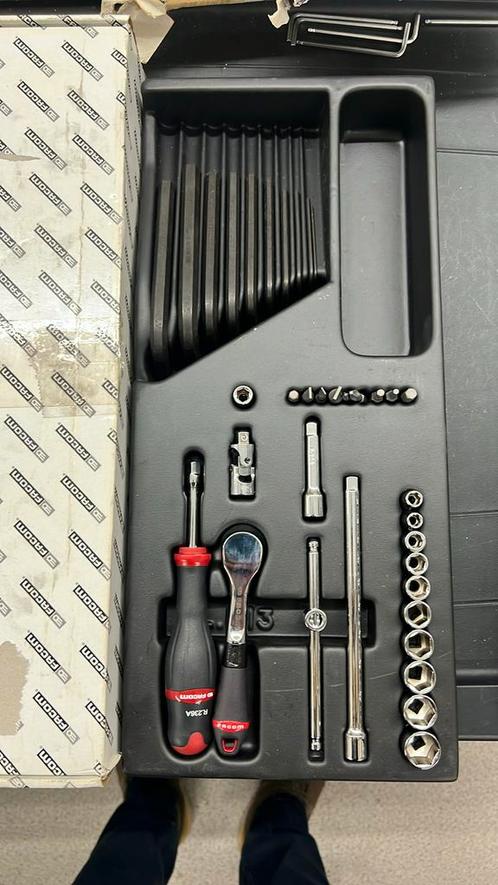 Facom MOD.R181-26 1/4 "ratel set, Auto diversen, Autogereedschap, Zo goed als nieuw, Verzenden