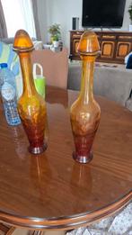 Grote Spaanse Vaas, Gebruikt, Overige kleuren, Ophalen of Verzenden, Glas