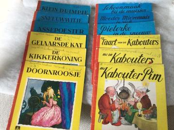 12 Nostalgische kinderboekjes Mulder Reeks N 1425. Volledig beschikbaar voor biedingen