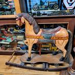 Oude houten hobbelpaard, Antiek en Kunst, Ophalen