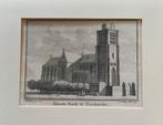 Jan Caspar Philips - Gezicht op de Groote Kerk te Dordrecht, Antiek en Kunst, Verzenden