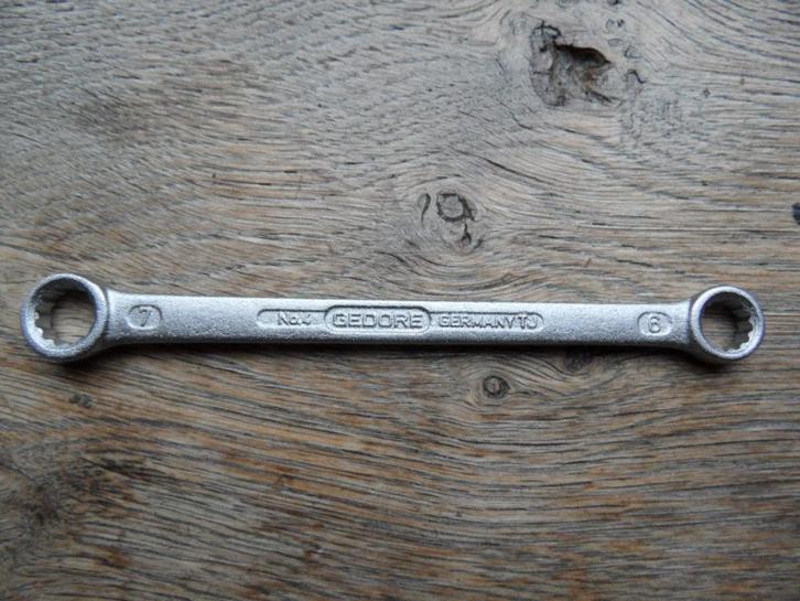 Gedore No 4 ringsleutel 6 7 12 13 14 15 16 17 18 19 20 22, Auto diversen, Autogereedschap, Zo goed als nieuw, Ophalen of Verzenden
