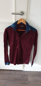 Genti overhemd maat S, Halswijdte 38 (S) of kleiner, Ophalen of Verzenden, Zo goed als nieuw, Rood