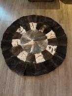 Konijnenvacht patchwork kleed - Super zacht!, 100 tot 150 cm, Rond, 200 cm of meer, Zo goed als nieuw