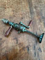 Oude handboor - Antiek gereedschap, Ophalen, Gebruikt