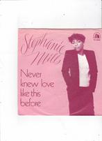 Single Stephanie Mills - Never knew love like this before, Cd's en Dvd's, Vinyl Singles, Gebruikt, 7 inch, Single, Dance