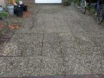 65 m2 Grindtegels - Tuintegels, Tuin en Terras, Tegels en Klinkers, Ophalen, Gebruikt, 10 m² of meer, Grind