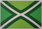 Achterhoek vlag reclamebord van metaal wandbord decoratie, Diversen, Ophalen of Verzenden, Deco Noord, Info@deconoord.nl, Monetpassage 19 Emmen