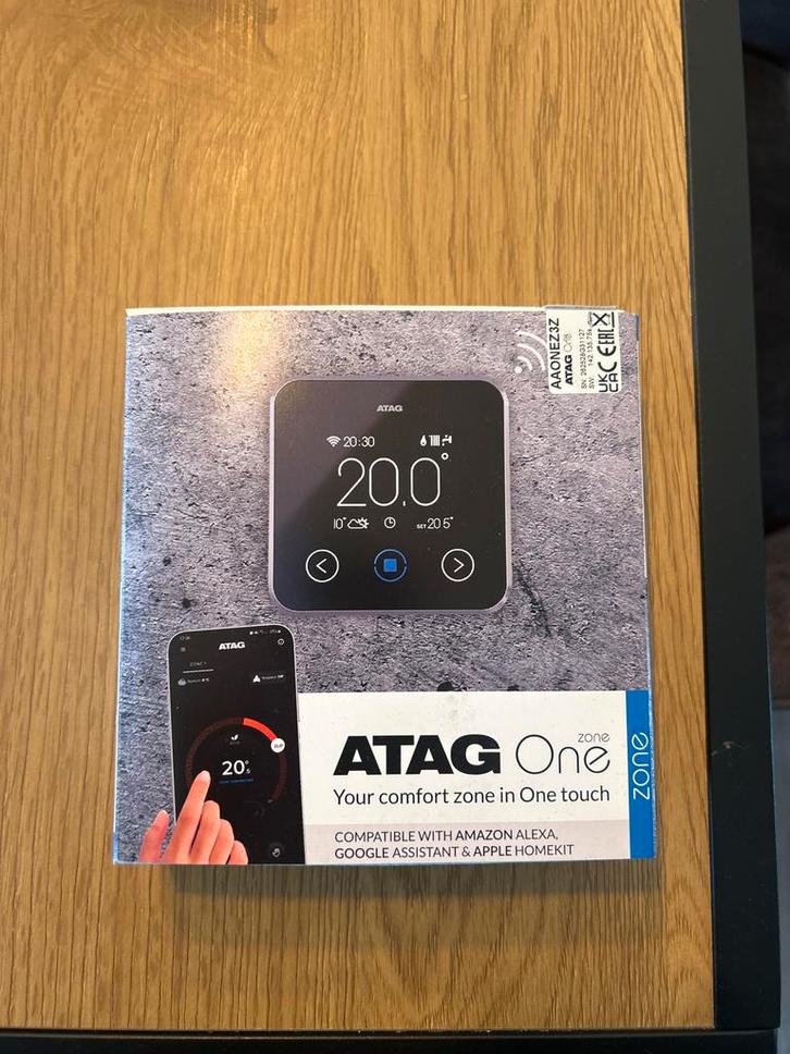 Atag One Thermostaat - Slimme Bediening, Doe-het-zelf en Verbouw, Thermostaten, Nieuw, Slimme thermostaat, Ophalen of Verzenden
