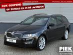 Skoda Octavia Combi 2.0 TDI RS NIEUWSTAAT, Auto's, Gebruikt, 4 cilinders, Zwart, Leder