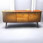Vintage dressoir | vintage lowboard | sideboard, 100 tot 150 cm, Vintage, Niet bekend, 25 tot 50 cm