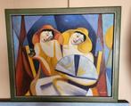 Zomers schilderij van Zeeuwse kunstschilder, Antiek en Kunst, Kunst | Schilderijen | Modern, Ophalen of Verzenden