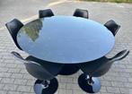Eero Saarinen Marmeren Tulip Tafel & 6 stoelen (np. €4.500), Huis en Inrichting, Tafels | Eettafels, Ophalen, Vijf personen of meer