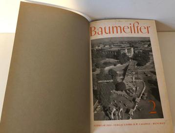 Der Baumeister, Duitsland, 1954, 1955, 1956, 1959 beschikbaar voor biedingen