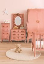 Complete barok kinder babykamer • nieuwprijs €2500,-, Ophalen, Zo goed als nieuw, Meisje