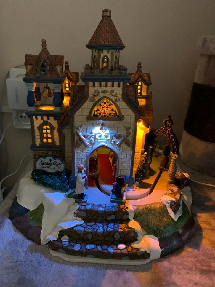 Lemax kerk, Diversen, Kerst, Gebruikt, Ophalen of Verzenden