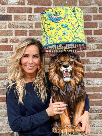 Unieke Leeuw Lamp - Becca Who Design beschikbaar voor biedingen