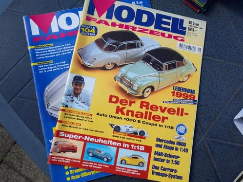 tijdschrift Modellfahrzeuge , Duits miniaturen magazine, Hobby en Vrije tijd, Modelauto's | Overige schalen, Zo goed als nieuw