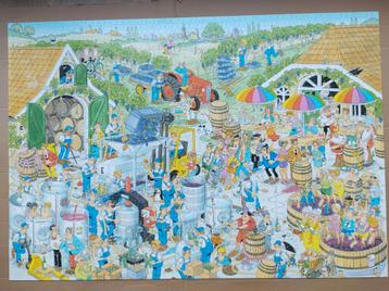 Jan van Haasteren puzzel "De Wijngaard" (3000 stukjes) beschikbaar voor biedingen