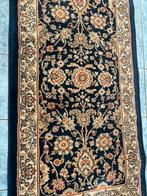 Fleurig vloerkleed met bloemen kleur blauw115x60 cm voor 35e, Bruin, 100 tot 150 cm, Zo goed als nieuw, Rechthoekig