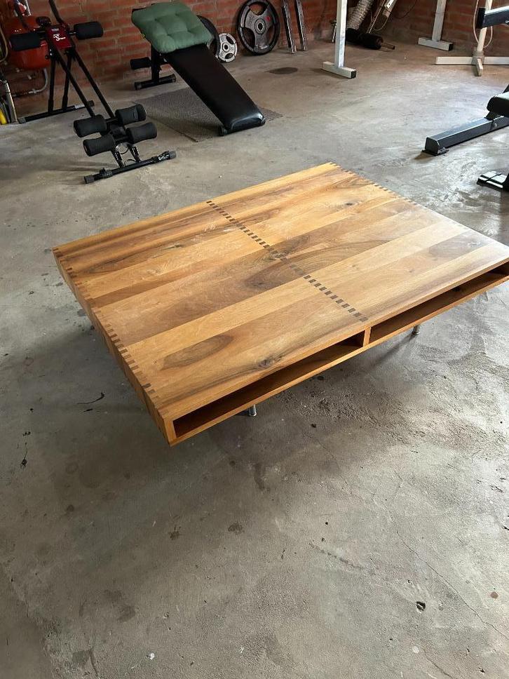 Meint salontafel ontwerp Pilat@Pilat 120x91x25, Huis en Inrichting, Tafels | Salontafels, Gebruikt, Minder dan 50 cm, 50 tot 100 cm