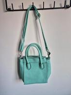 Mintgroene Handtas met Schouderband, Ophalen of Verzenden, Zo goed als nieuw, Groen, Handtas