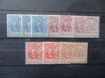 Nederland  87 - 89  Pfrpl  3X  Michiel de Ruyter  1907  A2, Ophalen of Verzenden, T/m 1940, Postfris