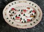 MASON’S Christmas Village 1983 🔹 SERVEERSCHAAL, Huis en Inrichting, Keuken | Servies, Ophalen, Keramiek, Wedgwood, Schaal of Schalen