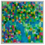 Abstract schilderij (Thefloma), Ophalen