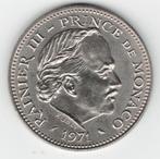 25-1774 Monaco 5 franc 1971, Verzenden, Overige landen, Losse munt