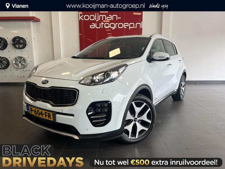 Kia Sportage 1.6 T-GDI 4WD GT-Line AUTOMAAT| Stoel+ Stuurver, Auto's, Kia, Bedrijf, Te koop, Sportage, 4x4, ABS, Achteruitrijcamera