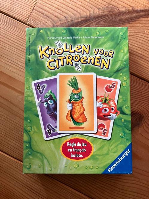 Ravensburger kaartspel: Knollen voor citroenen, Hobby en Vrije tijd, Gezelschapsspellen | Kaartspellen, Gebruikt, Ophalen of Verzenden